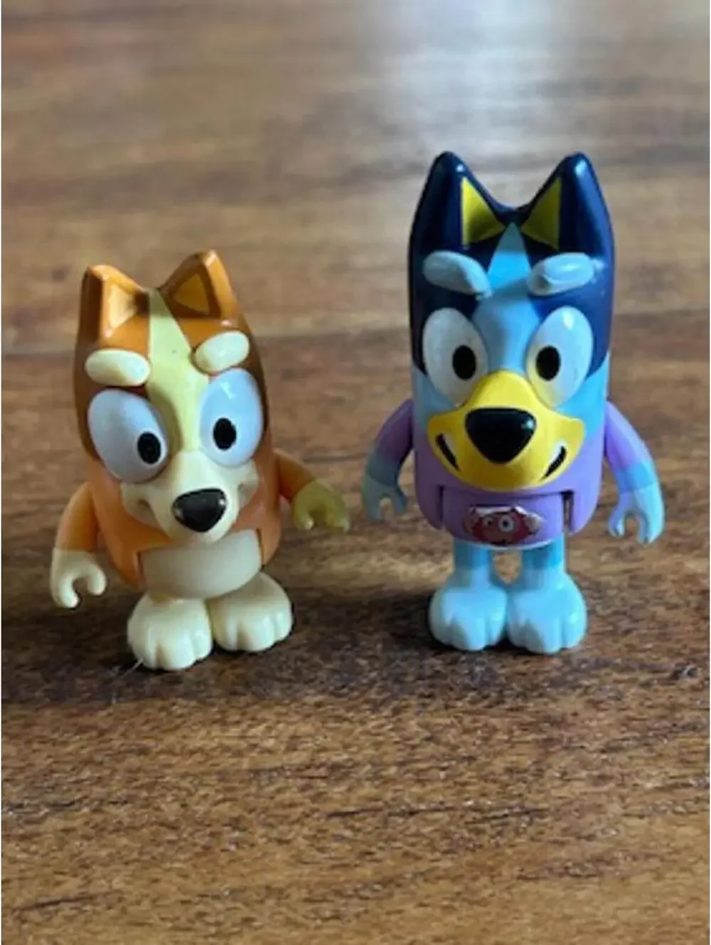 Set of 5 Small Cartoon Dog Figurines